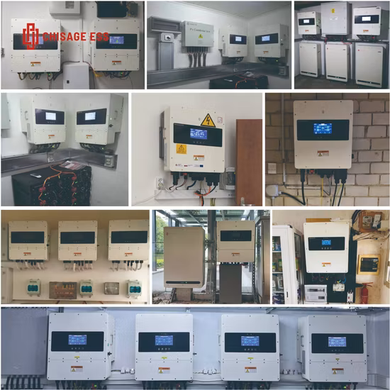 5kw 6kw 8kw 10kw 12kw PV System DC to AC Solar Power Triple Phase Inverter Pure Sine Wave Hybrid Inverter
