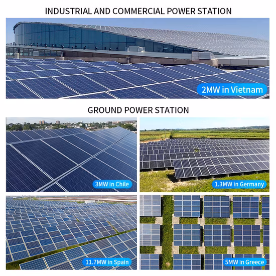 Wholesale off Grid 400 Watt 450W 500W 540W Best Whole Doubble Glass Polycrystalline Solar Panel